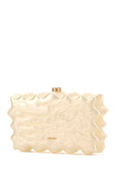 Cult Gaia Ivory Acrylic Paloma Clutch