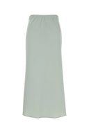 Calvin Klein Pastel Light Blue Satin Skirt