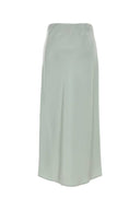 Calvin Klein Pastel Light Blue Satin Skirt
