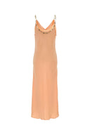 Rabanne Peach Satin Dress