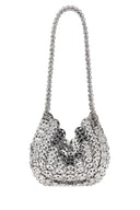 Rabanne Silver Metal Chain Moon 1969 Shoulder Bag