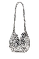 Rabanne Silver Metal Chain Moon 1969 Shoulder Bag