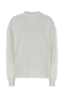 The Row White Cotton Oversize Raveena T Shirt