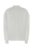The Row White Cotton Oversize Raveena T Shirt