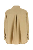 Weekend Beige Linen Pomposa Shirt