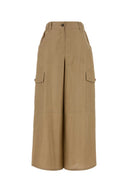 Weekend Beige Linen Finale Cargo Pant
