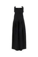 Weekend Black Poplin Agguati Dress