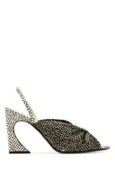 Fendi Printed Leather Fendi Arco Sandals