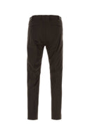 Pt Torino Chocolate Stretch Cotton Pant