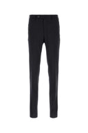 Pt Torino Midnight Blue Stretch Cotton Chino Pant