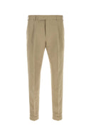 Pt Torino Beige Linen Blend Pant