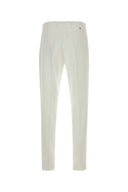 Pt Torino White Lyocell Blend Pant