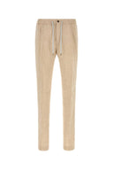 Pt Torino Beige Linen Pant