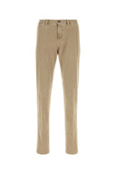 Pt Torino Sand Stretch Cotton Pant