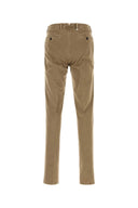 Pt Torino Camel Stretch Cotton Pant