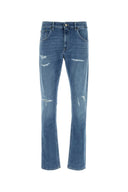 Pt Torino Stretch Denim Jazz Jeans