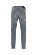Pt Torino Grey Stretch Denim Jeans