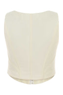 Giuseppe Di Morabito Ivory Wool Bodice