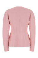 Alberta Ferretti Pink Crepe Blazer