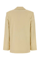 Blazer Quinn in misto viscosa stretch giallo di Anine Bing Paster
