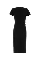Anine Bing Black Jersey Vida Dress