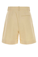 Pantaloncini Brice in maglia giallo pastello di Anine Bing