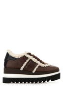 Zapatillas Sneak Elys de ante marrón Alter de Stella Mc Cartney