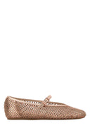 Le Silla Embellished Mesh Ballerinas