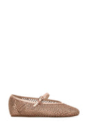 Le Silla Embellished Mesh Ballerinas