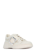 Roger Vivier Viv Skate Strass Buckle Mesh