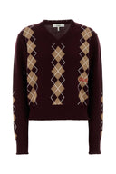Chloe Burgundy Wool Blend Sweater