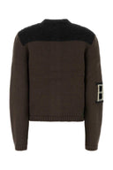 Jw Anderson Brown Wool Cardigan