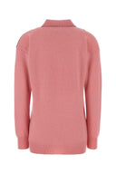 Jw Anderson Pink Wool Polo Shirt