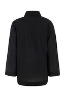 Blusa de algodón negra de Tory Burch
