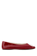 Ballerine Reva in pelle rossa Tory Burch