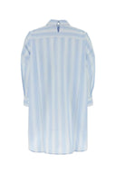 Camicia oversize in cotone ricamato Marni