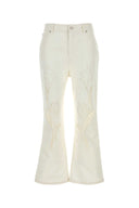 Jeans Marni in denim bianco