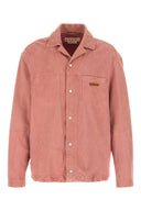 Camicia Marni in camoscio rosa