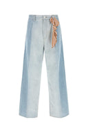Jeans Marni in chambray azzurro