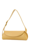 Jil Sander Yellow Leather Small Cannolo Shoulder Bag