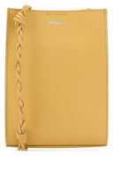 Jil Sander Yellow Leather Small Tangle Shoulder Bag