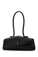 Jil Sander Black Leather Linea Shoulder Bag