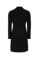 Jil Sander Black Twill Coat