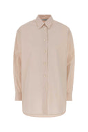 Jil Sander Light Pink Poplin Oversize Shirt