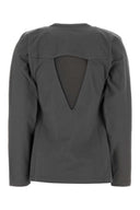 Jil Sander Dark Grey Cotton T Shirt