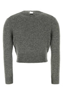 Jil Sander Grey Wool Blend Sweater