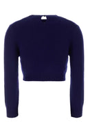 Jil Sander Blue Wool Blend Sweater