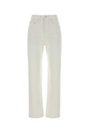 Jil Sander White Denim Jeans