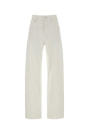 Jil Sander White Denim Jeans