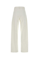 Jil Sander White Denim Jeans